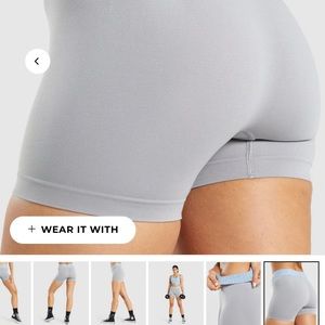 Gym shark fit shorts